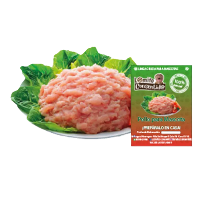 Menudencia de pollo molida cruda para perros, paquete de 5 libras, rica en proteínas, vitaminas y ácidos grasos esenciales para piel y pelaje saludables